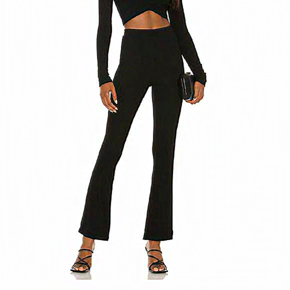 Superdown | Mandy Ribbed Flare Pant